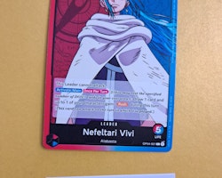 Nefaltari Vivi Leader OP04-001 Kingdoms of Intrigue OP04 One Piece