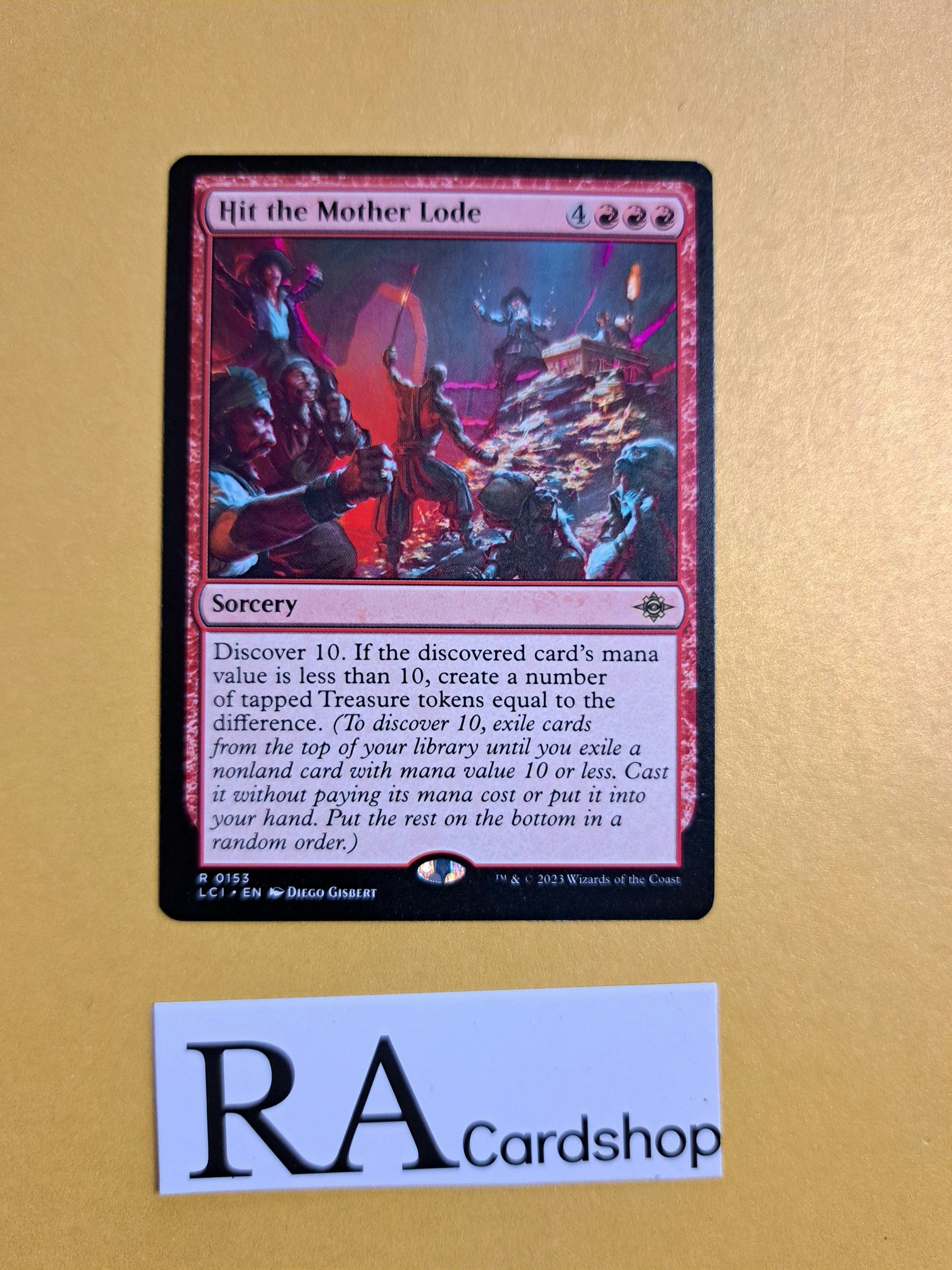 Hit the Mother Lode Rare 153 The Lost Caverns of Ixalan LCI Magic the Gathering
