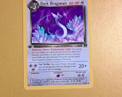 Dark Dragonair Uncommon 33/82 1st Edition Team Rocket Pokemon