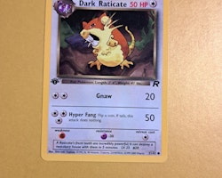 Dark Raticate Common 51/82 1st Edition Team Rocket Pokemon