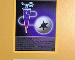 Full Heal Energy Uncommon 81/82 1st Edition Team Rocket Pokemon