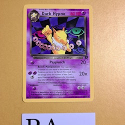 Dark Hypno Rare 26/82 Team Rocket Pokemon