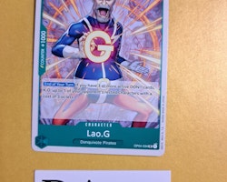 Lao.G Uncommon OP04-034 Kingdoms of Intrigue OP04 One Piece