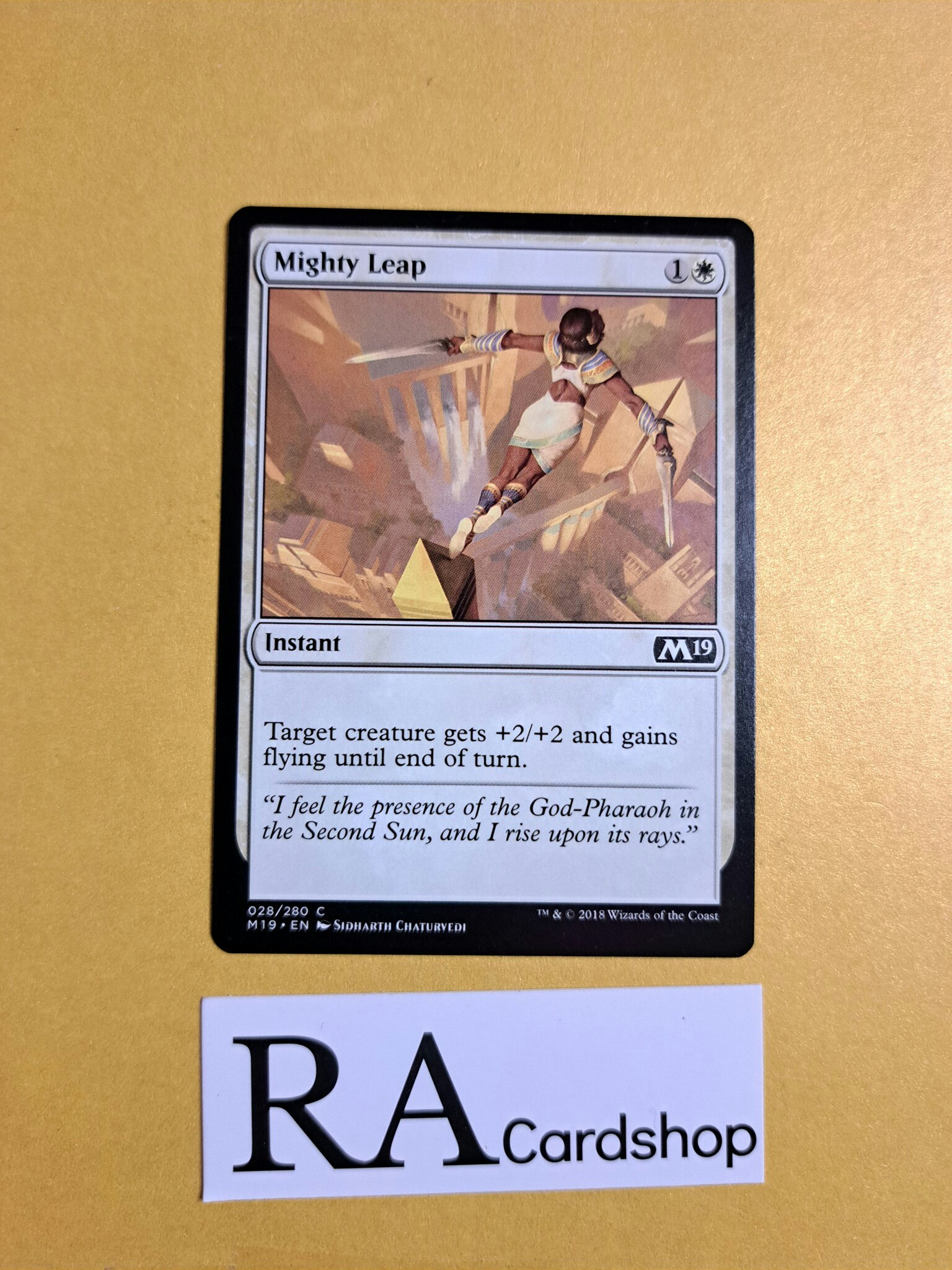 Mighty Leap Common 028/280 Core 2019 (M19) Magic the Gathering