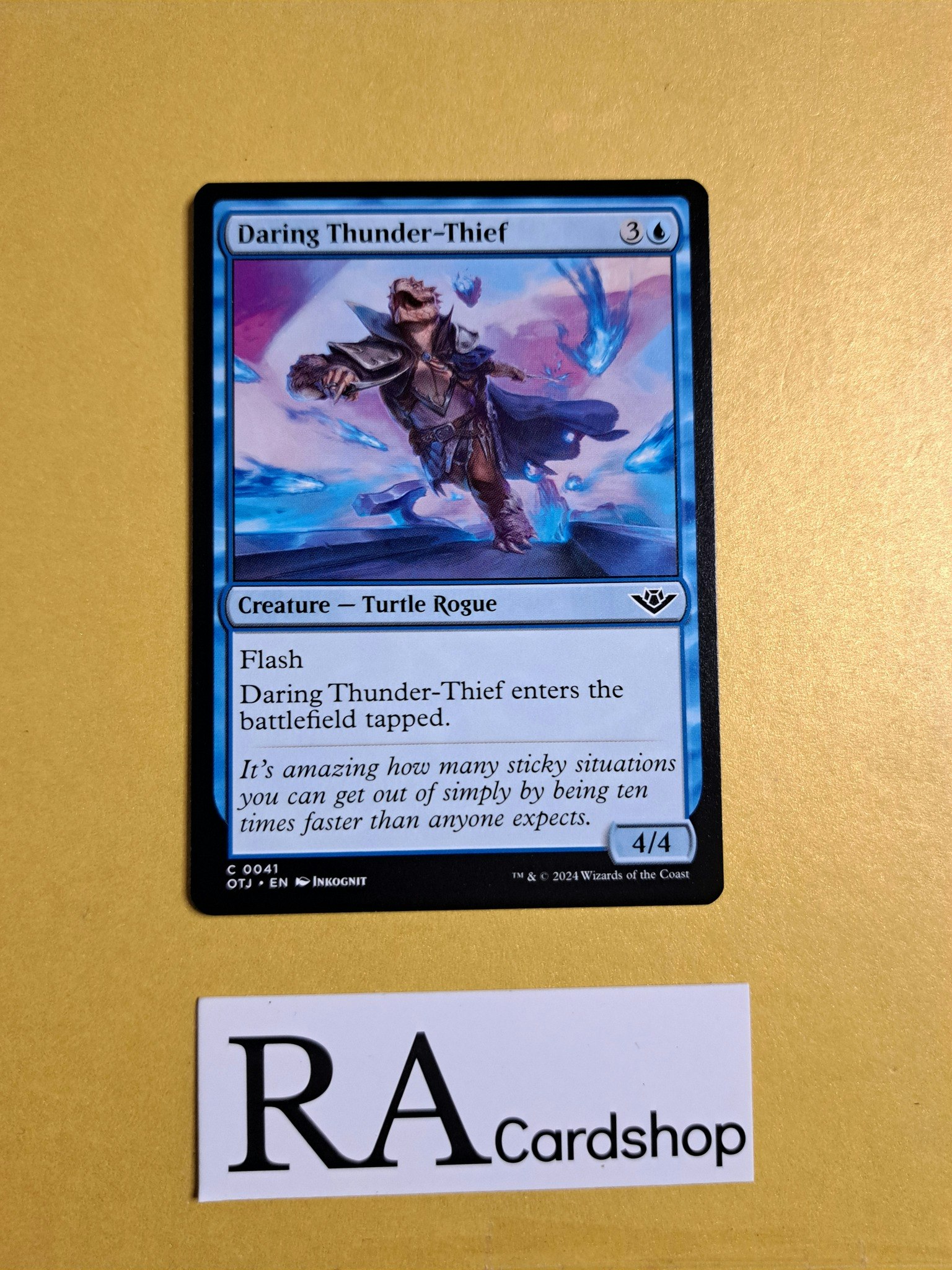 Daring Thunder-Thief Common 0041 Outlaws of Thunder Junction (OTJ) Magic the Gathering