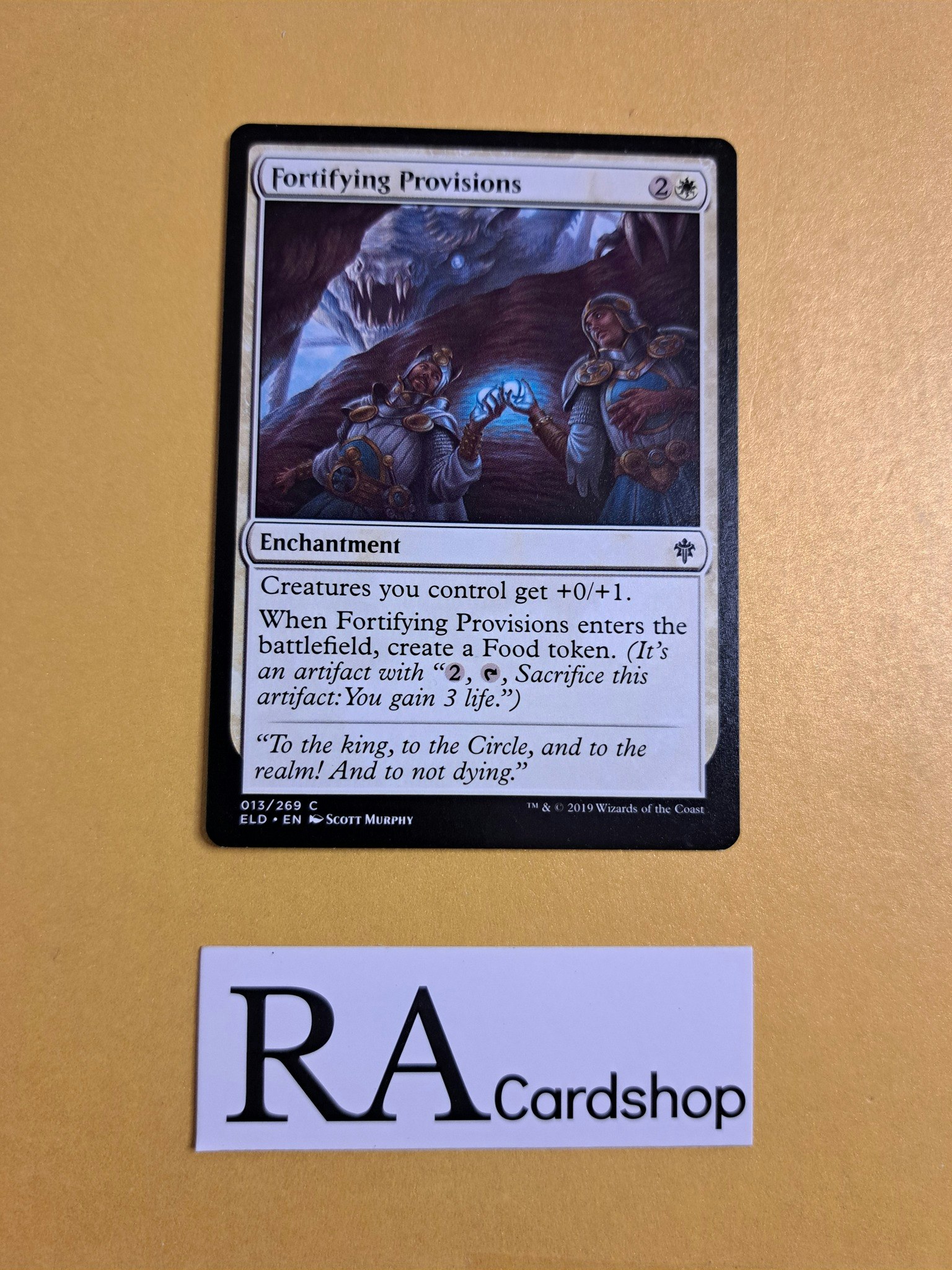 Fortifying Provisions Common 013/268 Throne of Eldraine (ELD) Magic the Gathering
