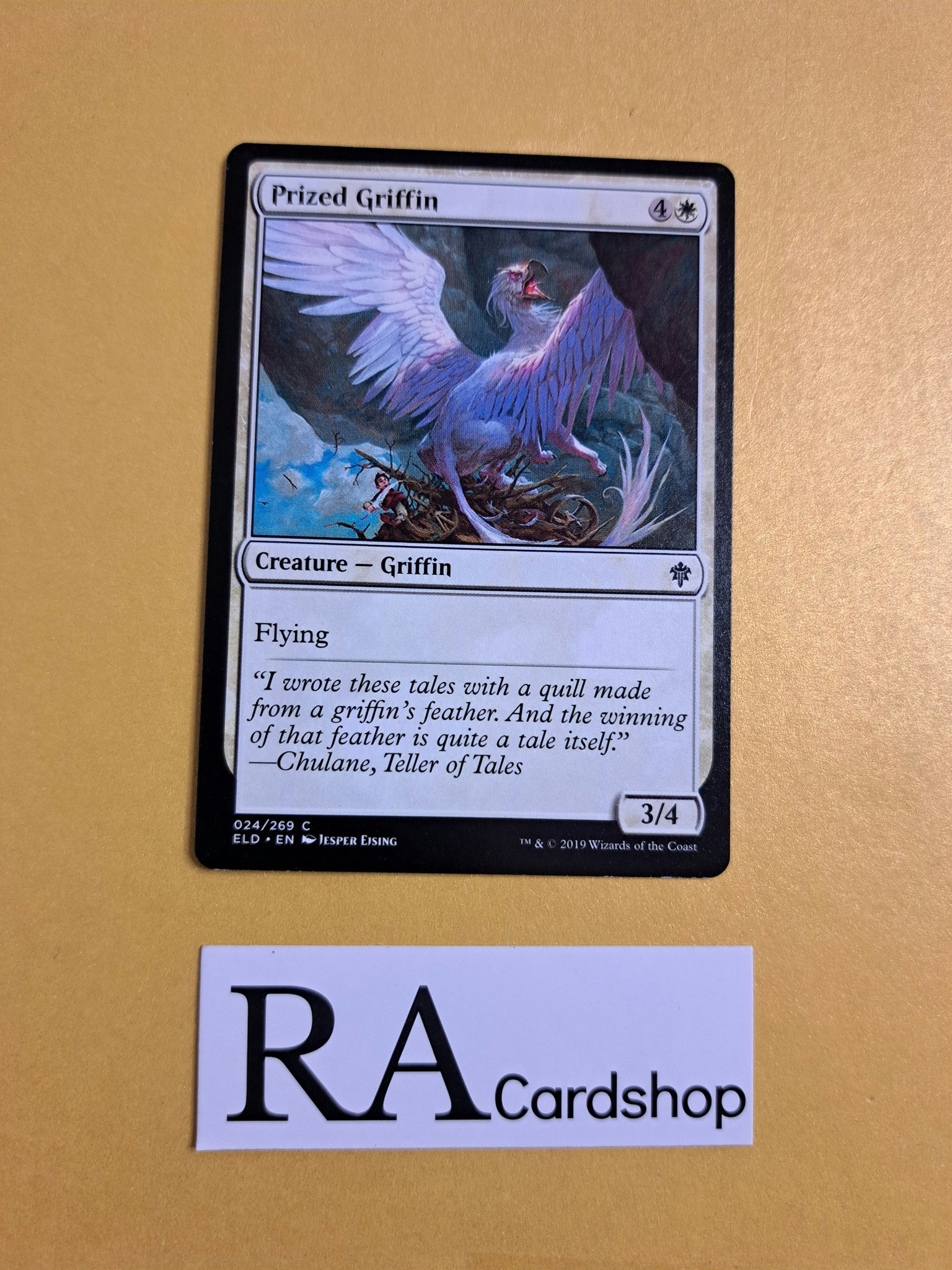 Prized Griffin Common 024/268 Throne of Eldraine (ELD) Magic the Gathering