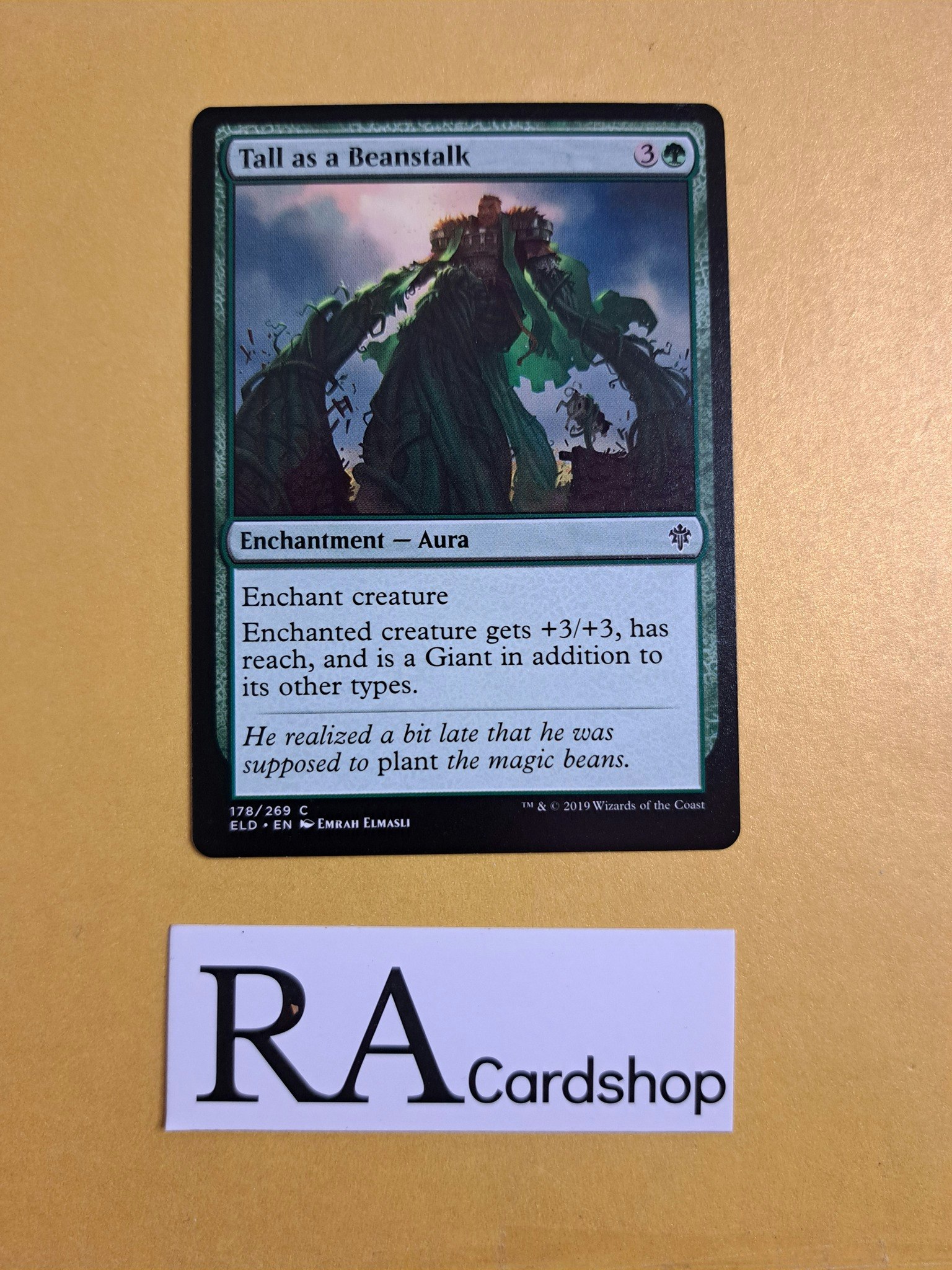 Tall as a Beanstalk Common 178/268 Throne of Eldraine (ELD) Magic the Gathering