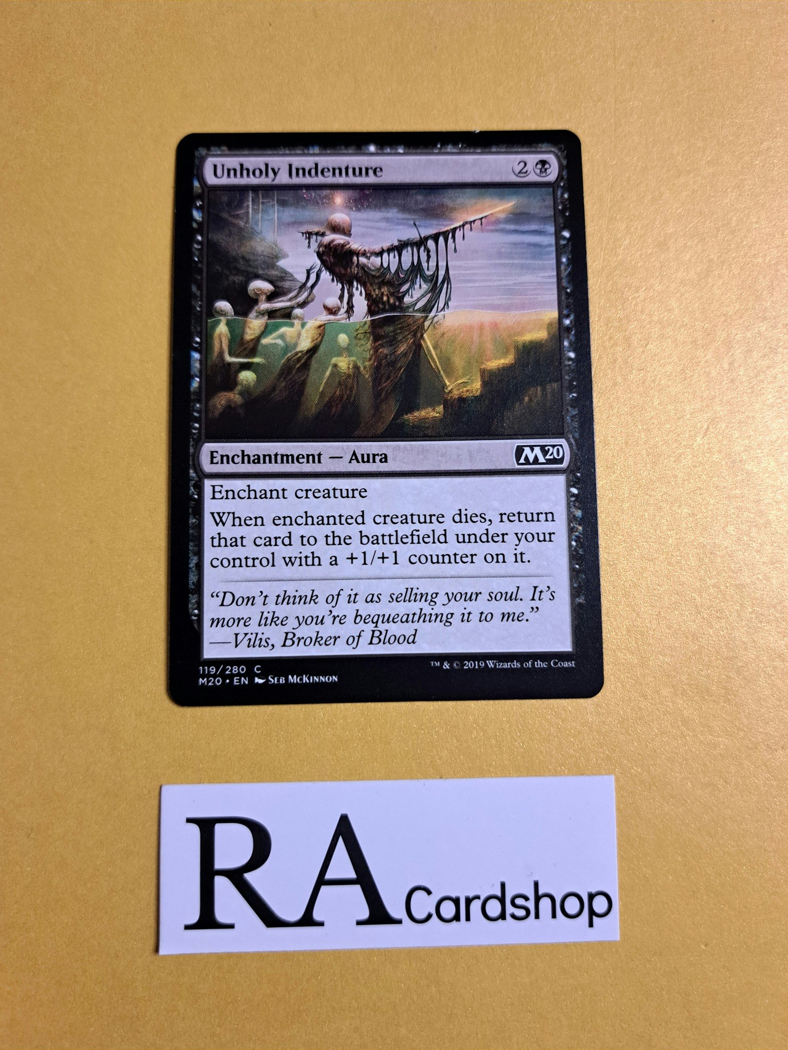 Unholy Indenture Common 119/280 Core 2020 (M20) Magic the Gathering