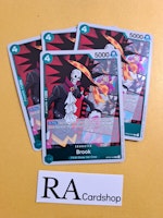 Brook Rare Playset Foil OP02-040 Paramount War One Piece