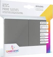 Gray Prime Sleeves Pack 100 Gamegenic