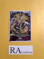 Shiki Rare Foil OP02-075 Paramount War One Piece Card Game