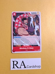 Monkey.D.Garp Uncommon OP03-014 Pillar of Strenght One Piece Card Game