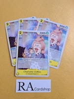 Charlotte Chiffon Common Full Playset OP03-109 Pillar of Strenght One Piece Card Game