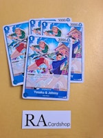 Yosaku & Johnny Common Full Playset OP03-053 Pillar of Strenght One Piece Card Game