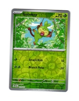 Grookey Reverse Holo Common 014/167 Twilight Masquerade Pokemon