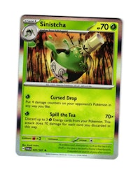 Sinistcha Holo Rare 022/167 Twilight Masquerade Pokemon