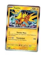 Zapdos Holo Rare 065/167 Twilight Masquerade Pokémon