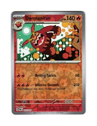 Darmanitan Reverse Holo Uncommon 035/167 Twilight Masquerade Pokemon