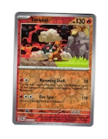 Torkoal Reverse Holo Common 030/167 Twilight Masquerade Pokemon