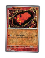 Slugma Reverse Holo Common 028/167 Twilight Masquerade Pokemon