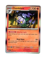 Chandelure Holo Rare 038/167 Twilight Masquerade Pokemon