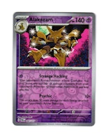 Alakazam Reverse Holo Rare 082/167 Twilight Masquerade Pokemon