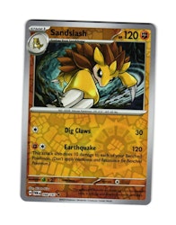 Sandslash Reverse Holo Uncommon 098/167 Twilight Masquerade Pokemon