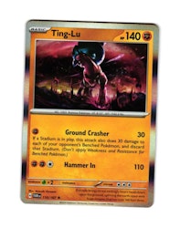 Ting-Lu Holo Rare 110/167 Twilight Masquerade Pokemon