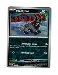 Poochyena Reverse Holo Common 113/167 Twilight Masquerade Pokemon