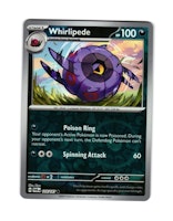 Whirlipede Reverse Holo Common 116/167 Twilight Masquerade Pokemon
