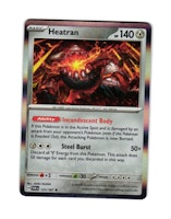 Heatran Holo Rare 123/167 Twilight Masquerade Pokemon