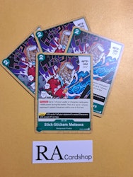 Stick-Stickem Meteora Uncommon Playset OP05-039 Awakening of the New Era OP05 One Piece Card Game