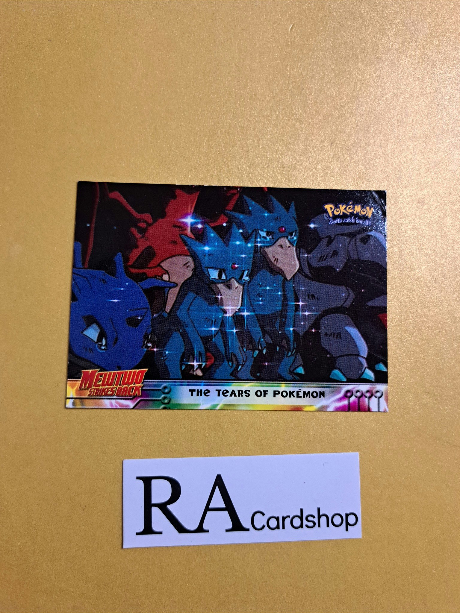 Mewtwo Strikes Back The Tears of Pokemon #37 Topps Pokemon