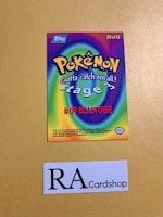 Blastoise #09 E9 of 12 Topps 1999 Pokemon