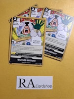 I bet 500 Million!! Uncommon Playset OP05-096 Awakening of the New Era OP05 One Piece Card Game