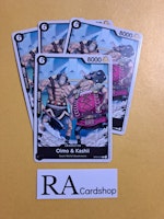 Oimo & Kashii Common Playset OP04-078 Kingdoms of Intrigue OP04 One Piece Card Game