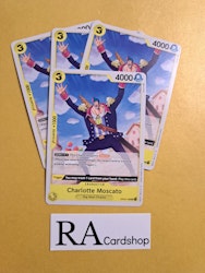 Charlotte Moscato Uncommon Playset OP04-108 Kingdoms of Intrigue OP04 One Piece Card Game