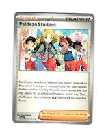 Paldean Student Uncommon 085/091 Paldean Fates Pokemon