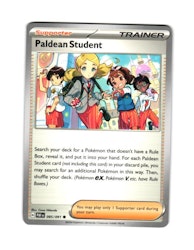 Paldean Student Uncommon 085/091 Paldean Fates Pokemon