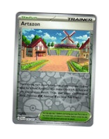 Artazon Reverse Holo Uncommon 076/091 Paldean Fates Pokemon