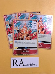 Fire Fist Rare Playset OP05-019 Awakening of the New Era OP05 One Piece Card Game
