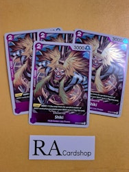 Shiki Rare Playset OP02-075 Paramount War One Piece Card Game