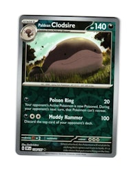 Paldean Clodsire Reverse Holo Uncommon 128/197 Obsidian Flames Pokemon