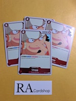 Usopp Rare Foil Playset OP01-004 Romance Dawn One Piece Card Game