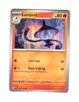 Lampet Common 037/167 Twilight Masquerade Pokemon