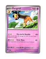 Farigiraf Uncommon 084/167 Twilight Masquerade Pokemon