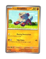 Hisuian Growlithe Common 099/167 Twilight Masquerade Pokemon