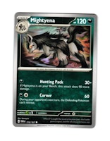 Mightyena Uncommon 114/167 Twilight Masquerade Pokemon