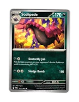 Scolipede Uncommon 117/167 Twilight Masquerade Pokemon